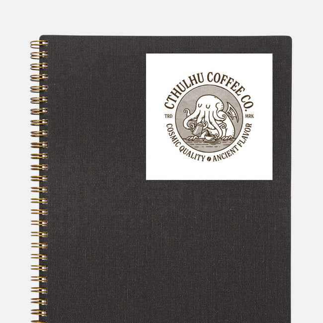 Cthulhu Coffee Co-None-Glossy-Sticker-dfonseca
