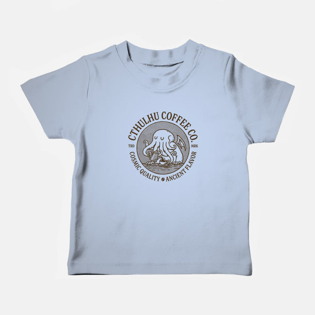 Cthulhu Coffee Co-Baby-Basic-Tee-dfonseca