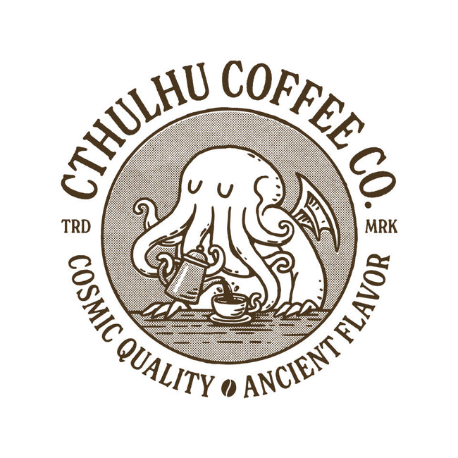 Cthulhu Coffee Co-Womens-Basic-Tee-dfonseca