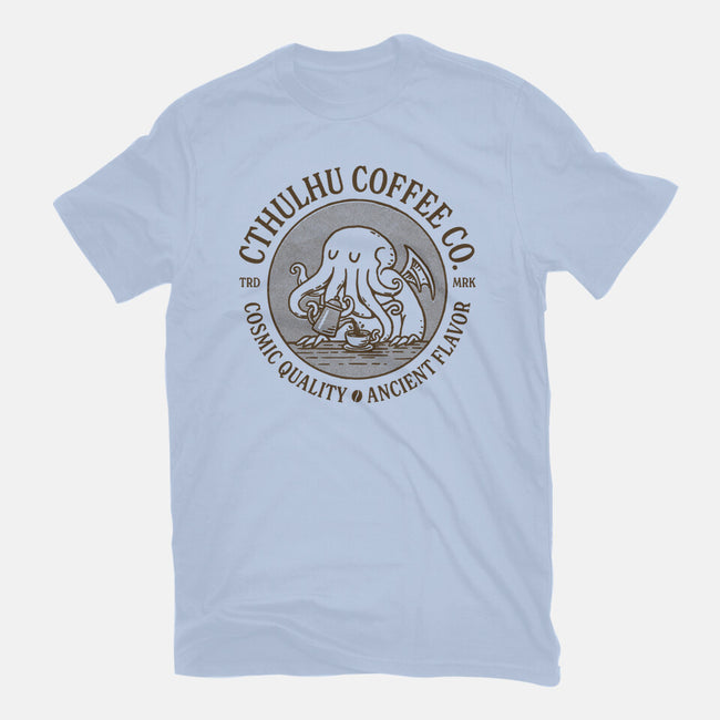 Cthulhu Coffee Co-Unisex-Basic-Tee-dfonseca