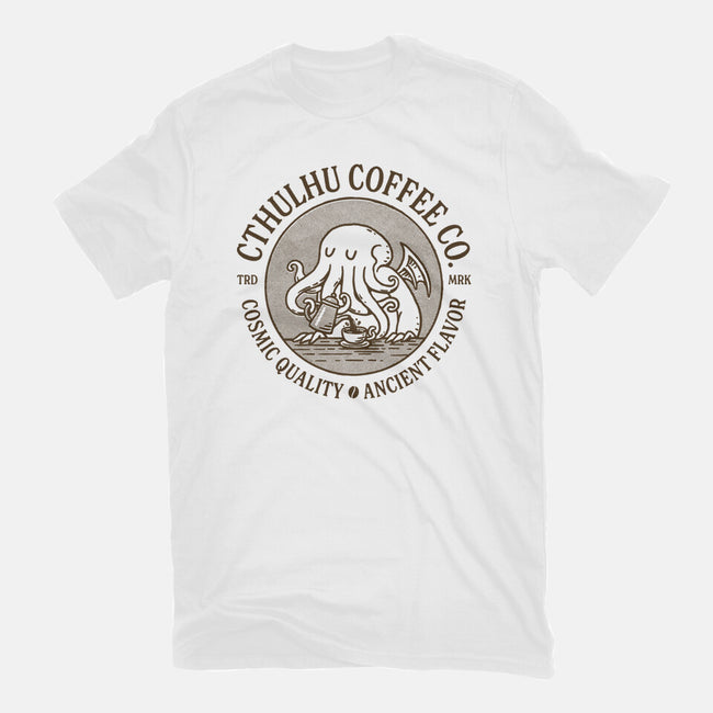 Cthulhu Coffee Co-Unisex-Basic-Tee-dfonseca