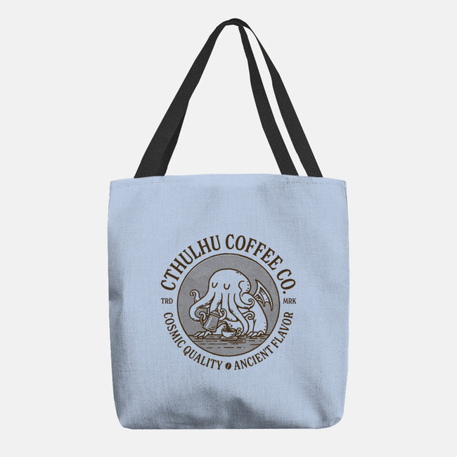 Cthulhu Coffee Co-None-Basic Tote-Bag-dfonseca