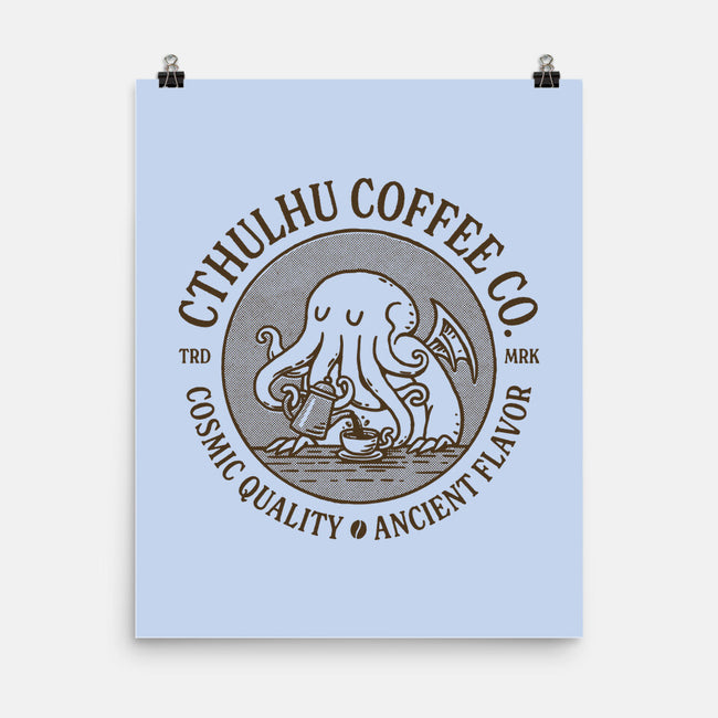 Cthulhu Coffee Co-None-Matte-Poster-dfonseca