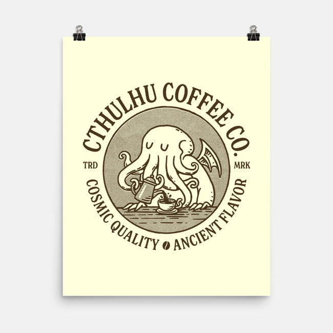 Cthulhu Coffee Co-None-Matte-Poster-dfonseca