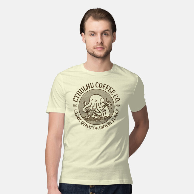 Cthulhu Coffee Co-Mens-Premium-Tee-dfonseca