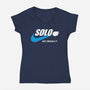 Solo Just Smuggle It-Womens-V-Neck-Tee-Immortalized