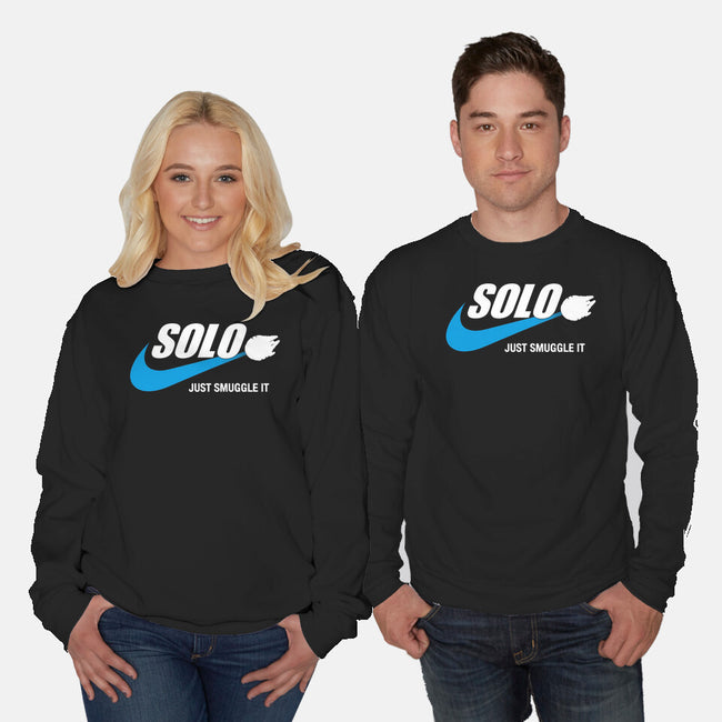 Solo Just Smuggle It-Unisex-Crew Neck-Sweatshirt-Immortalized