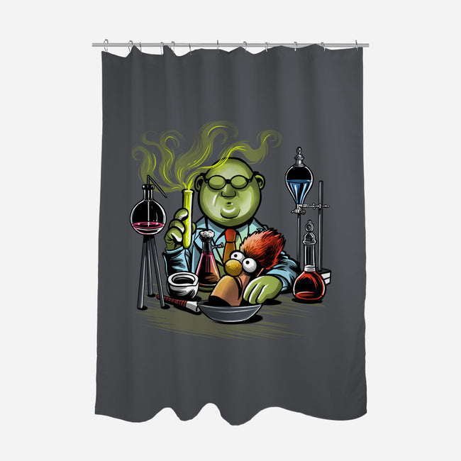 Re-Animuppet-None-Polyester-Shower Curtain-zascanauta