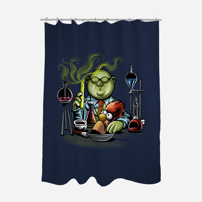 Re-Animuppet-None-Polyester-Shower Curtain-zascanauta