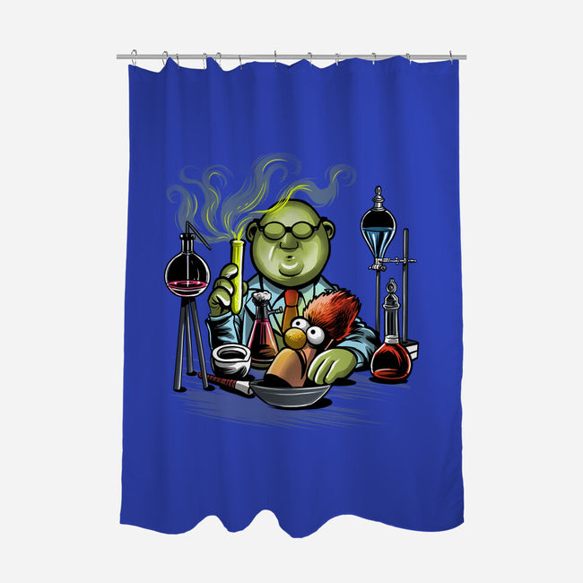 Re-Animuppet-None-Polyester-Shower Curtain-zascanauta