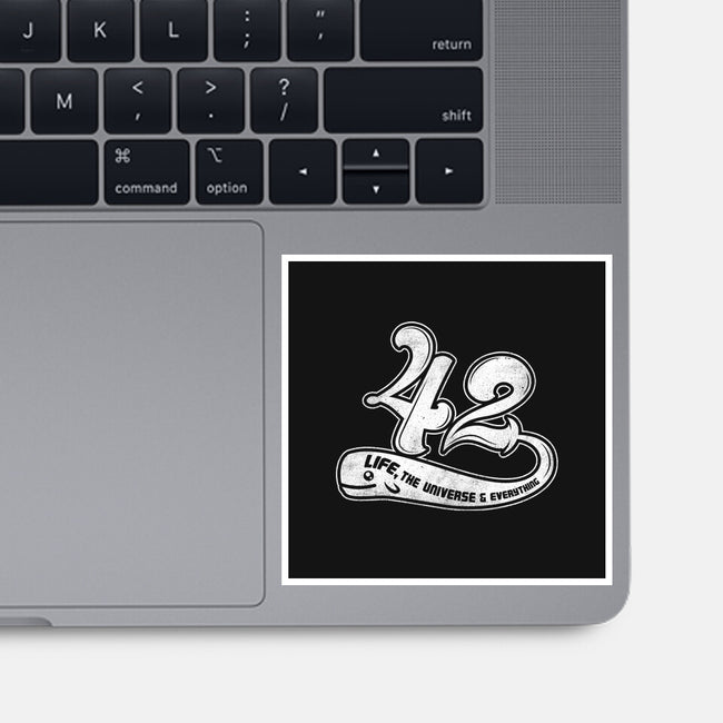 Whale 42-None-Glossy-Sticker-rocketman_art