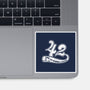 Whale 42-None-Glossy-Sticker-rocketman_art