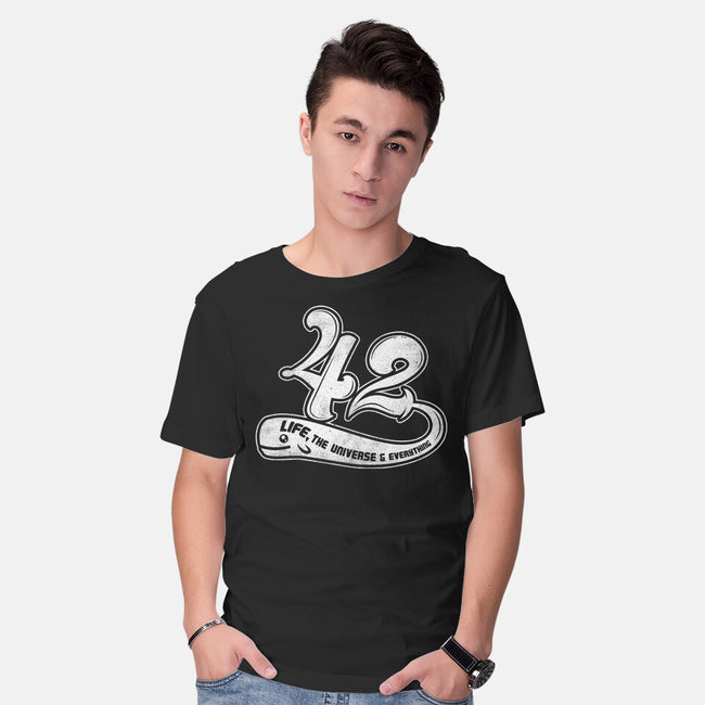 Whale 42-Mens-Basic-Tee-rocketman_art