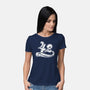 Whale 42-Womens-Basic-Tee-rocketman_art