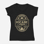 Dread Powder-Womens-V-Neck-Tee-retrodivision