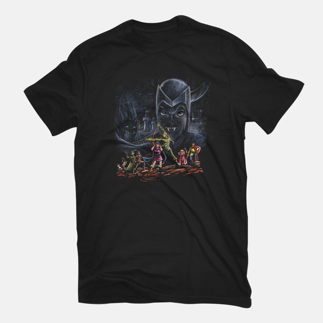 Dungeons Wars-Womens-Fitted-Tee-zascanauta