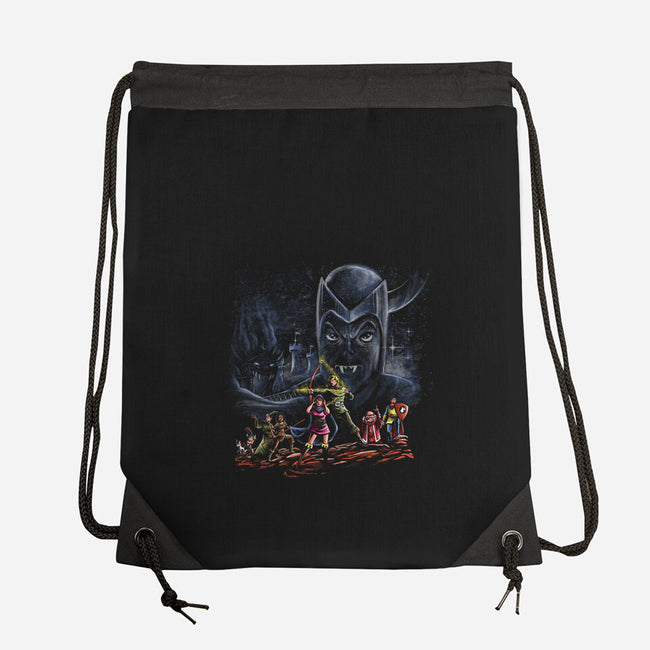 Dungeons Wars-None-Drawstring-Bag-zascanauta