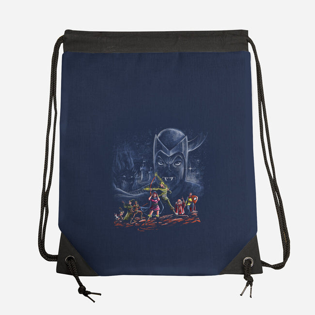 Dungeons Wars-None-Drawstring-Bag-zascanauta