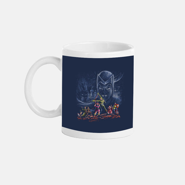 Dungeons Wars-None-Mug-Drinkware-zascanauta