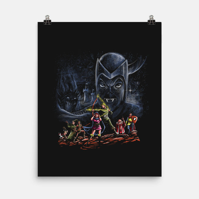 Dungeons Wars-None-Matte-Poster-zascanauta