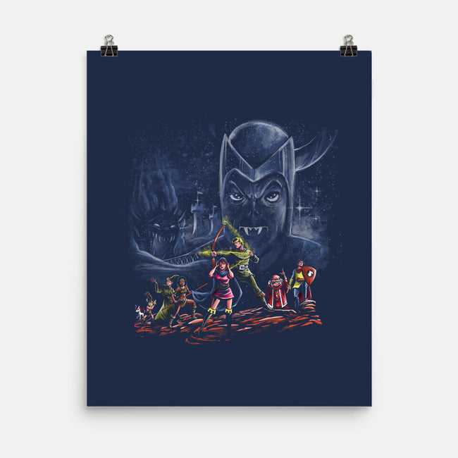 Dungeons Wars-None-Matte-Poster-zascanauta