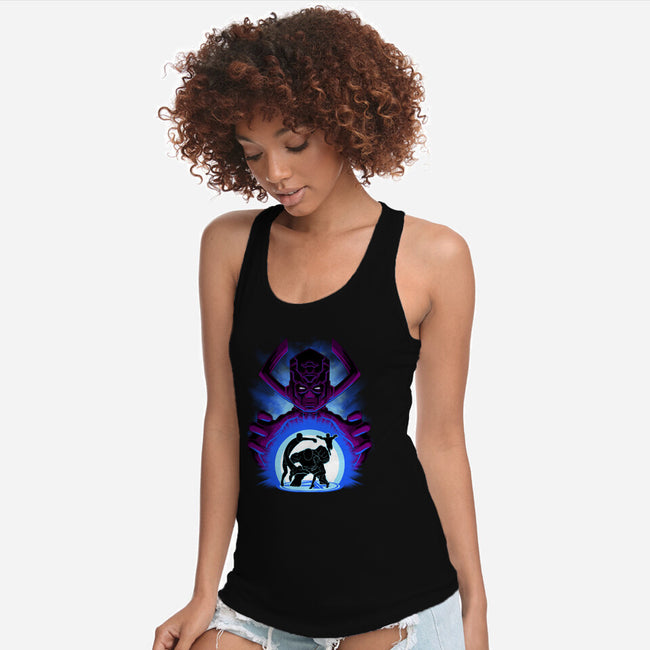Fantastic Heroes-Womens-Racerback-Tank-rmatix