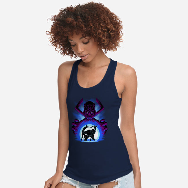 Fantastic Heroes-Womens-Racerback-Tank-rmatix
