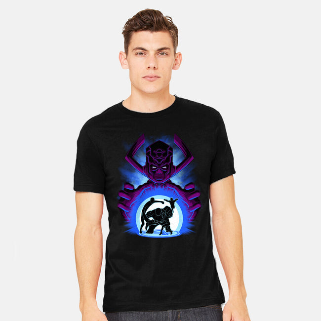 Fantastic Heroes-Mens-Heavyweight-Tee-rmatix