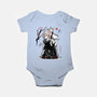 Turbo And Okarun Sumi-e-Baby-Basic-Onesie-Astrobot Invention