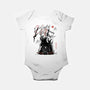 Turbo And Okarun Sumi-e-Baby-Basic-Onesie-Astrobot Invention