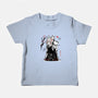 Turbo And Okarun Sumi-e-Baby-Basic-Tee-Astrobot Invention