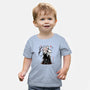 Turbo And Okarun Sumi-e-Baby-Basic-Tee-Astrobot Invention