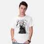 Turbo And Okarun Sumi-e-Mens-Basic-Tee-Astrobot Invention