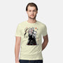 Turbo And Okarun Sumi-e-Mens-Premium-Tee-Astrobot Invention