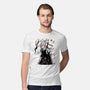 Turbo And Okarun Sumi-e-Mens-Premium-Tee-Astrobot Invention