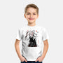 Turbo And Okarun Sumi-e-Youth-Basic-Tee-Astrobot Invention