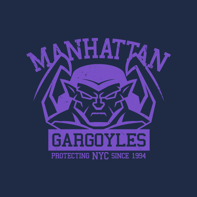 Manhattan Gargoyles-Womens-Fitted-Tee-Boggs Nicolas