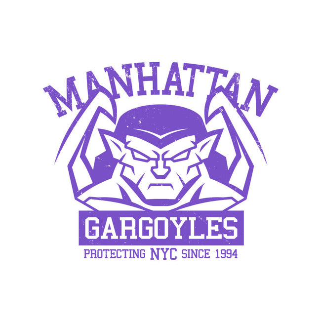 Manhattan Gargoyles-Womens-Fitted-Tee-Boggs Nicolas