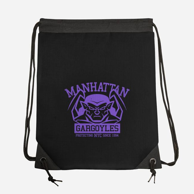 Manhattan Gargoyles-None-Drawstring-Bag-Boggs Nicolas