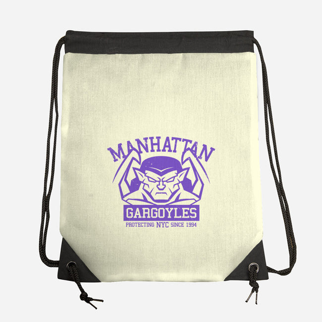 Manhattan Gargoyles-None-Drawstring-Bag-Boggs Nicolas