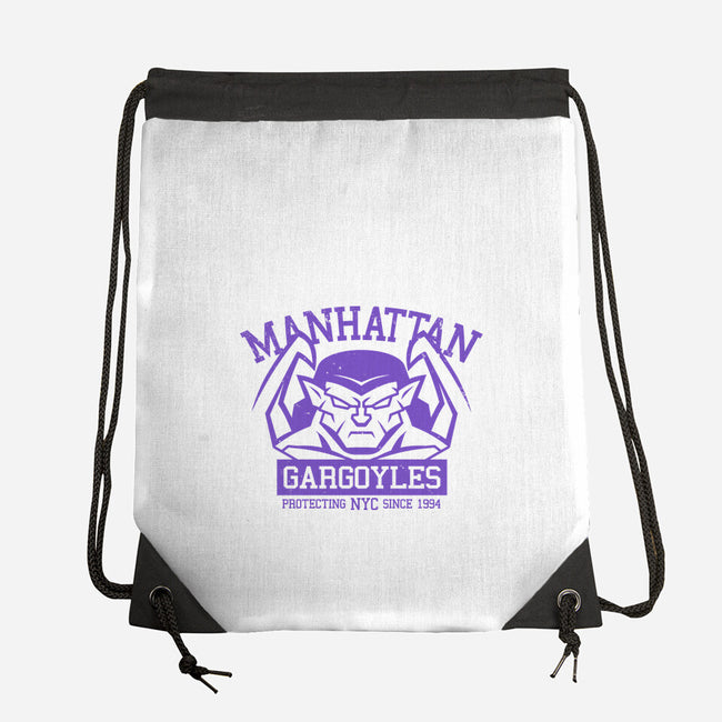 Manhattan Gargoyles-None-Drawstring-Bag-Boggs Nicolas
