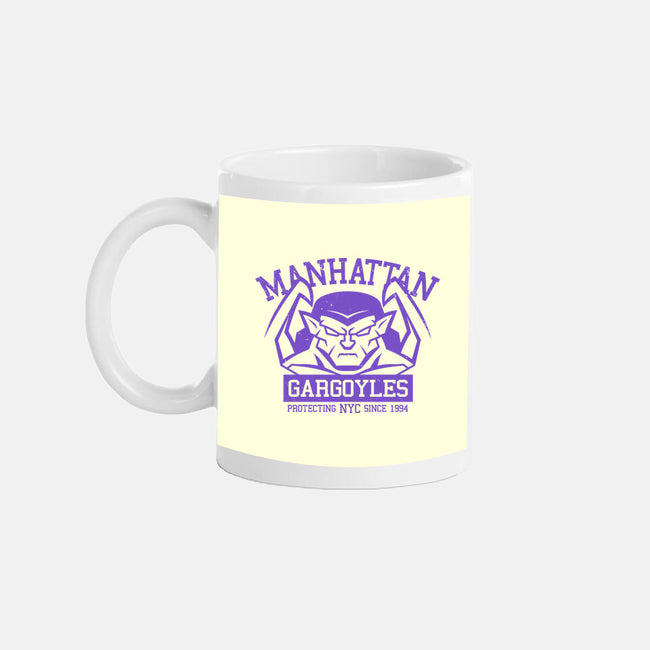 Manhattan Gargoyles-None-Mug-Drinkware-Boggs Nicolas