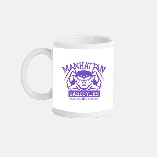 Manhattan Gargoyles-None-Mug-Drinkware-Boggs Nicolas