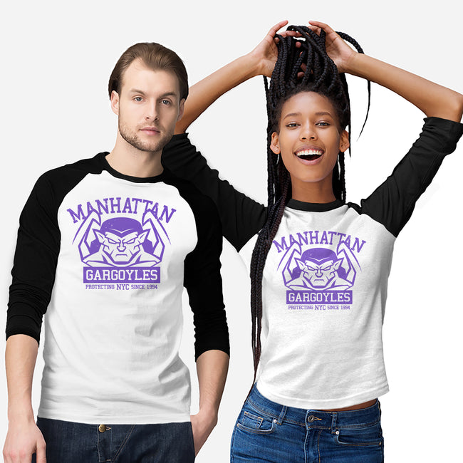 Manhattan Gargoyles-Unisex-Baseball-Tee-Boggs Nicolas