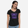 Manhattan Gargoyles-Womens-V-Neck-Tee-Boggs Nicolas