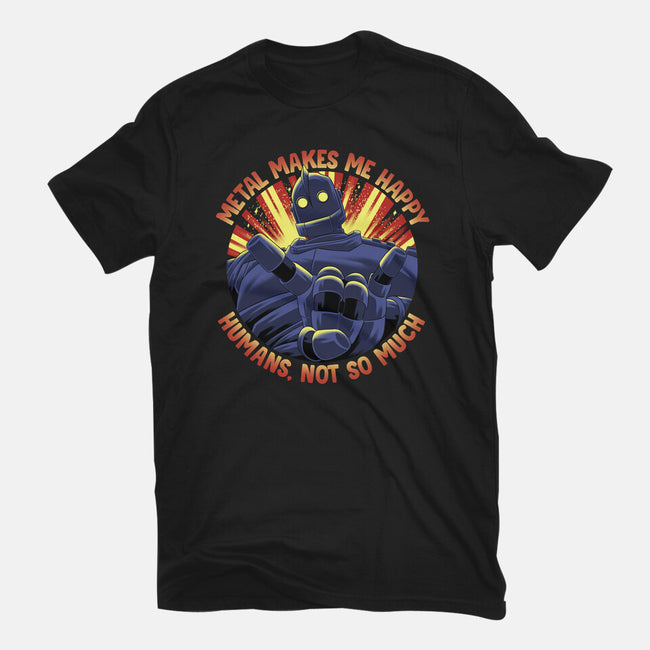 Metal Makes Me Happy-Youth-Basic-Tee-rmatix