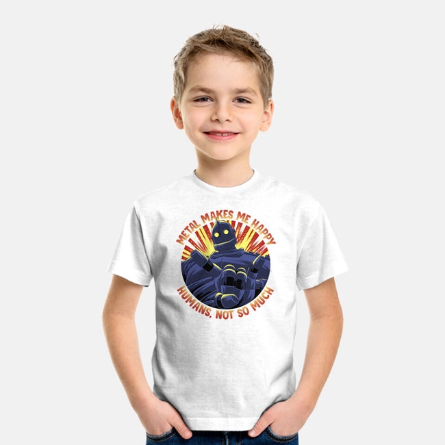 Metal Makes Me Happy-Youth-Basic-Tee-rmatix
