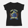 Drink Beer And Save Water-Womens-V-Neck-Tee-rmatix