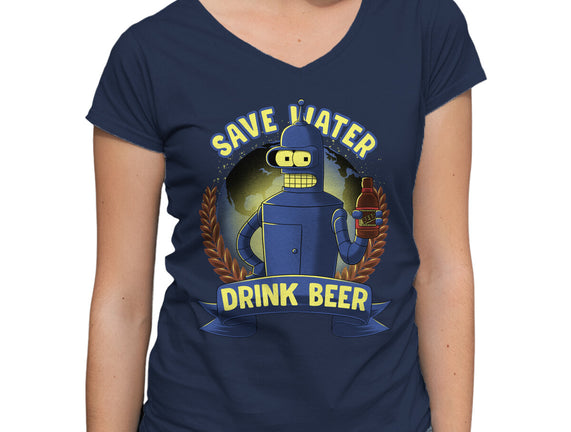 Drink Beer And Save Water