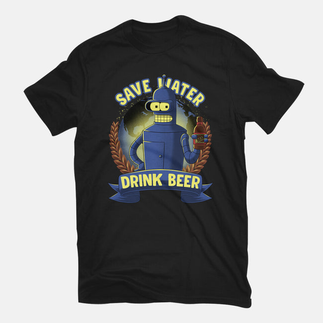 Drink Beer And Save Water-Mens-Premium-Tee-rmatix